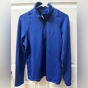 Patagonia Blue Quarter-Zip Up Fleece